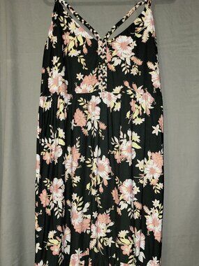 Womens Plus Size Hi Low Dress